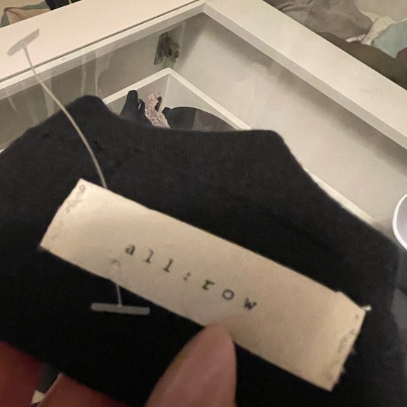 ✅ 3/$30 NWOT sexy black shirt dress with high side slit - Picture 4 of 5